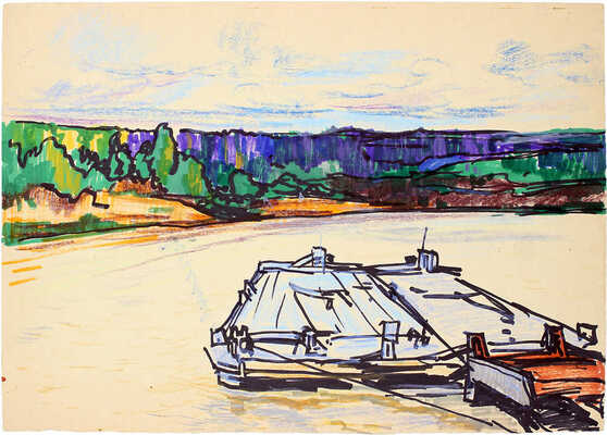 Алексеев Михаил Юрьевич. Лот из двух работ 1970-х гг.: